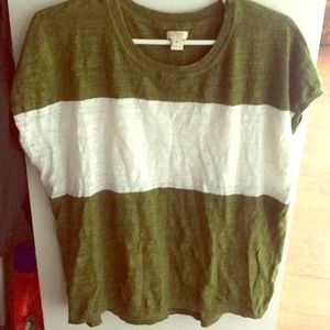 J-crew striped shirt